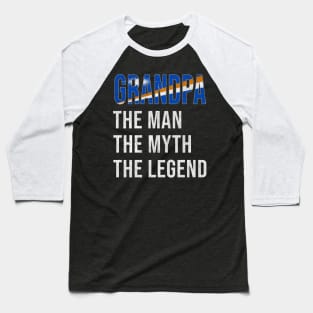 Grand Father Marshallese Grandpa The Man The Myth The Legend - Gift for Marshallese Dad With Roots From  Marshall Island Baseball T-Shirt